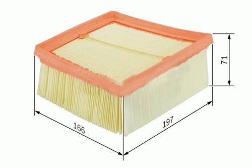 HAVA FİLTRESİ FIESTA VI 08 BMAX 12 TRANSİT COURIER 14 CONNECT 13 FORD ECOSPORT 13