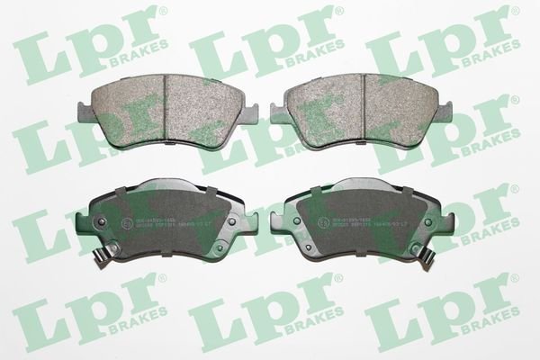 ÖN FREN BALATA TOYOTA AURIS. COROLLA 1.4L 1NDTV NDE150 D-4D dizel 07->