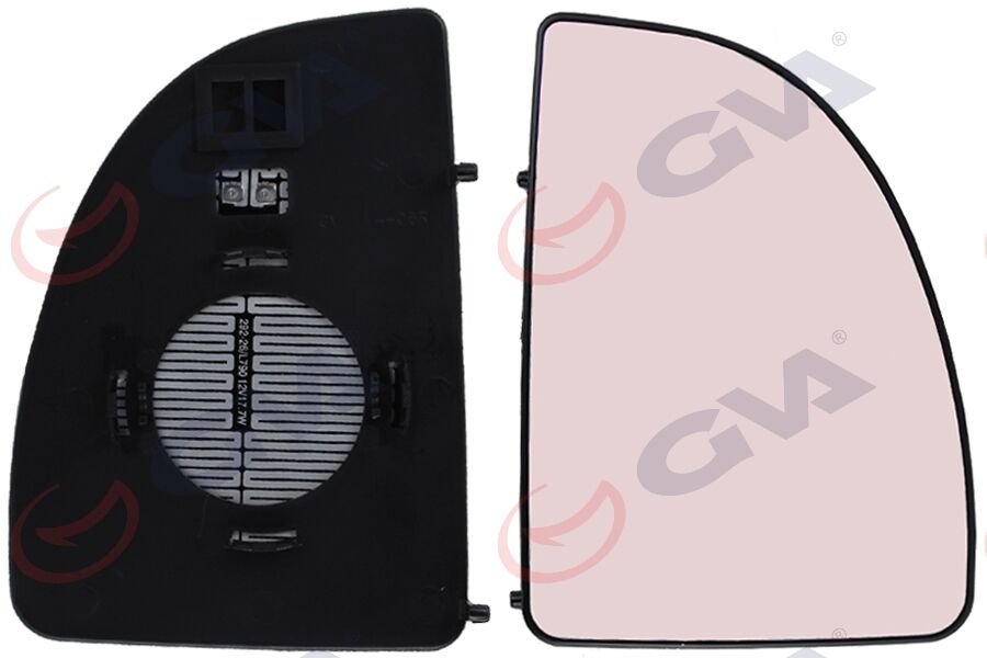 AYNA CAMI SAĞ DUCATO-BOXER-JUMPER 02-06 ISITMALI KONVEKS ÜST CAM VM-201GHR