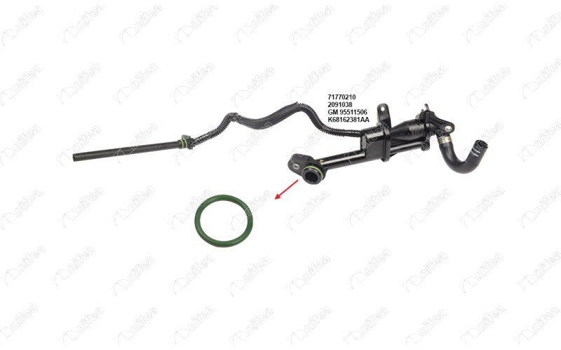 YAĞ BUHAR SEPERATÖR CONTASI FIAT 500L 12> LİNEA 09> DOBLO 10> ALFA ROMEO GIULIETTA 10> BRAVO II 07>14 MİTO 09> OPEL COMBO 12> JEEP COMPASS 17> 1.6D MTJ