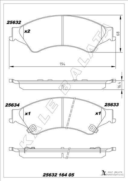 ON FREN BALATASI RANGER TKE 2.2TDCI / 3.2TDCI 4 4 12 ></i>