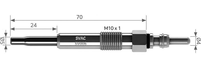 KIZDIRMA BUJISI 4.4V GOLF PASSAT POLO 1.6-2.0 TDI