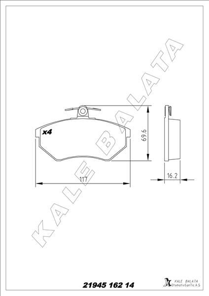BALATA ÖN AROSA-CORDOBA I.II-IBIZA II.III-İNCA-TOLEDO I 93-99