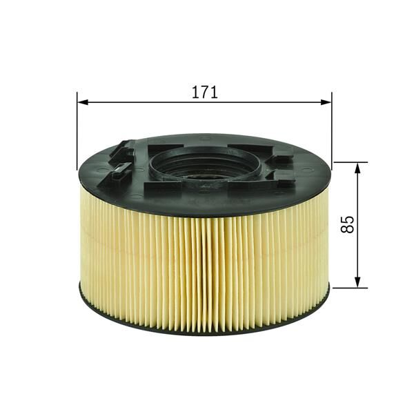 HAVA FILTRESI BMW N42 N45 N46 E46 01>05  13717503141