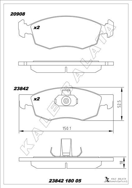 ÖN BALATA DOBLO 01 > ALBEA PALIO 96 >