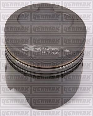 PISTON SEGMAN STD 81 MM NPR SEGMANLI VOLVO C70. S60. S70. S80. V70. V70 XC 1.6