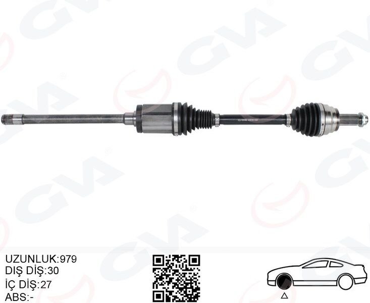 KOMPLE AKS ÖN SAĞ BMW X5 E70 F15 X6 F16 E71 E72 973MM