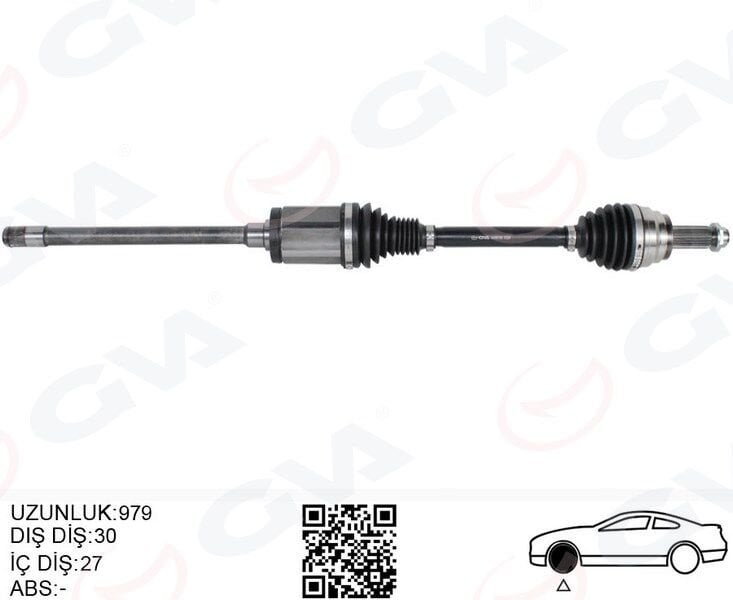 KOMPLE AKS ÖN SAĞ BMW X5 E70 F15 X6 F16 E71 E72 973MM