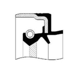 AKS KEÇESİ ÖN SOL 36x56x10-13,5 PALİO/ALBEA/DOBLO BM 98-