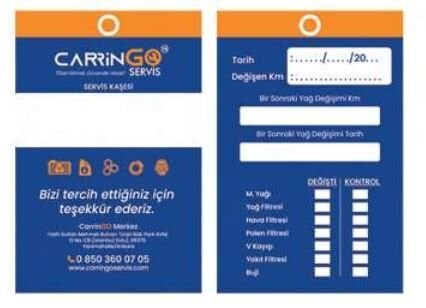 KURUMSAL YAĞ KARTI (250 Adet)