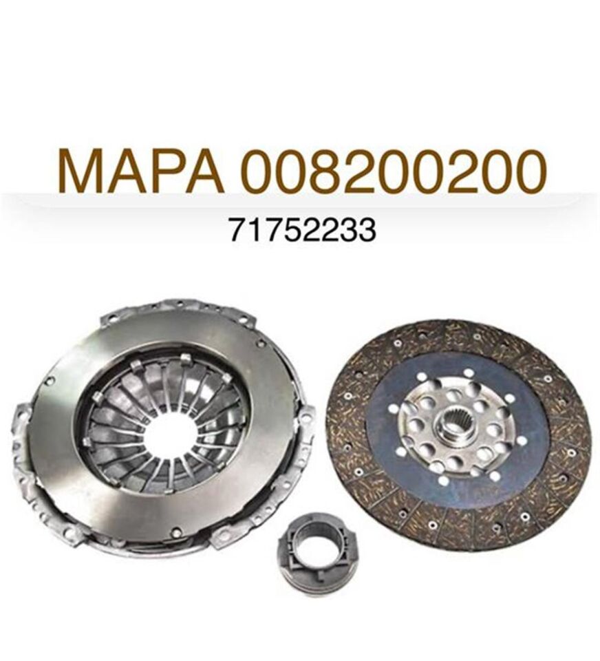 DEBRİYAJ SETİ DOBLO- LINEA-GRANDE PUNTO-IDEA 1.2-1.4-1.4 16V 05>(350A1.000-MEK-5M) - OEM 71741375,71741343,71740656,71752233