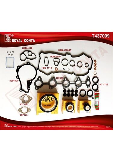 MOTOR TAKIM CONTA (SKT KEÇELİ/SUB.LASTİKLİ/SKCSİZ) FIESTA 02>08 FUSION 02>08 1.4 TDCI 206- 307 C3-C2-C3I-C3II-C3III-XSARAII-NEMO-206-207-307-BIPPER DV4 1.4HDI MAZDA 2 1.4 CD 03>07