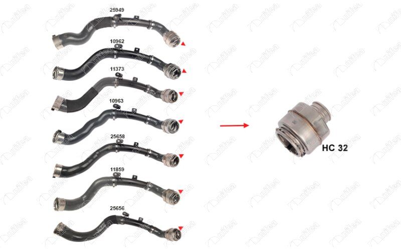 TURBO HORTUMLARI TALISMAN LP 1.3 TCe 160 LPNC H5H470