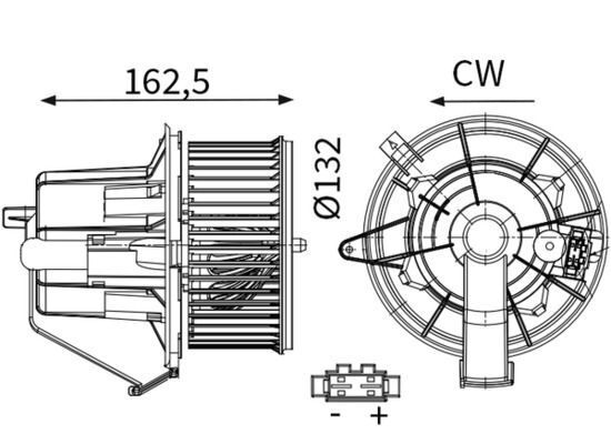 KALORİFER MOTORU C3 II-DS3 10> C4 CACTUS 14> Klima otomatigine sahip araçlar için