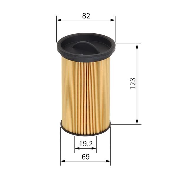 YAKIT FİLTRESİ FORD B-MAX 12> FIESTA VI 08>17 FOCUS III 11>17 COURIER 14> MONDEO IV 07>14 ECOSPOR 13> CONNECT 14> 1.5-1.6 TDCI VOLVO C30 S40 S60 II V60 1.6 D2 10>  AV6Q9D410-AV6Q9155-31422125-1677518
