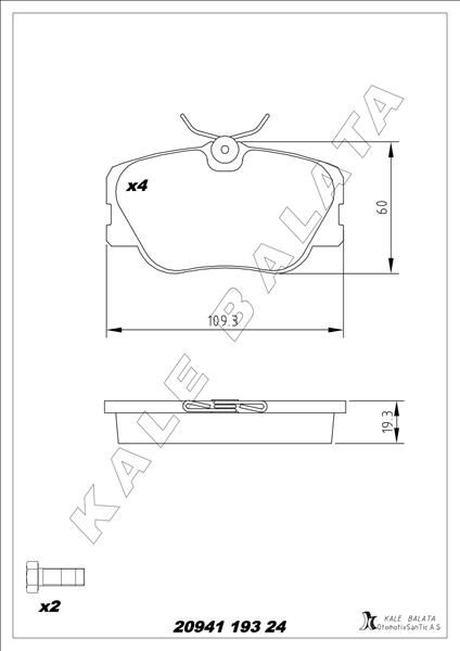 BALATA ÖN CAPRI II.III-ESCORD II-GRANADA-TAUNUS 72-87 20491 151 04 ANS KD13