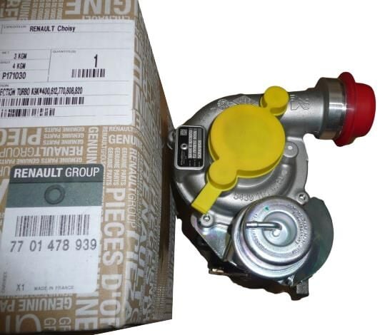 TURBO ŞARJ RENAULT CLIO III 05> CLIO IV 12> FLUENCE 09> KANGOO 05> MEGANE III 09> SYMBOL III 13> SANDERO II 12> LOGAN MCV 10> DUSTER 10> 1.5dCi K9K 75/90PS