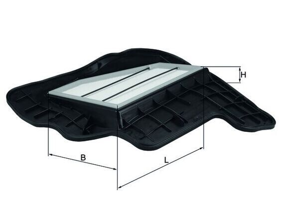 HAVA FILTRESI SAG BMW N62 F01 F07 F10 E70 E71