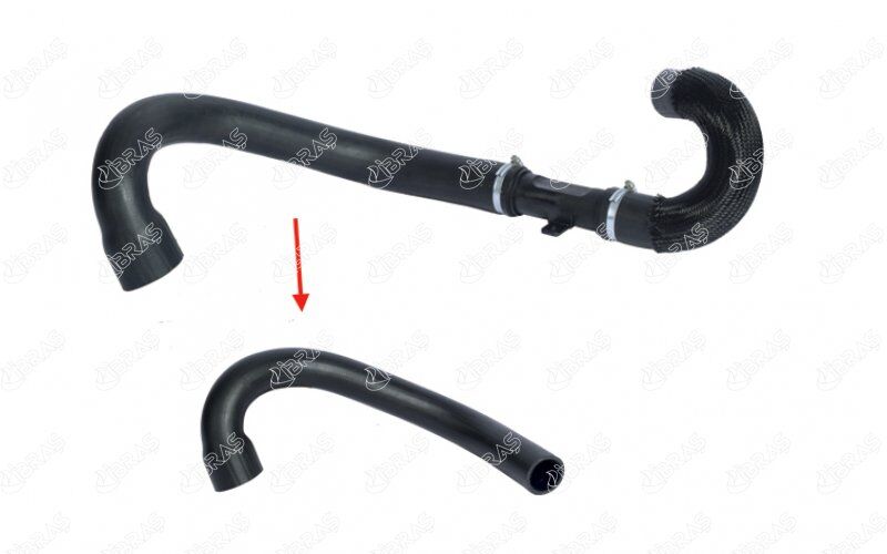 TURBO HORTUMU P307-C4 1.6 HDI PLASTİK BORU HARİÇ BÜYÜK HORTUM - OEM 0382.AZ