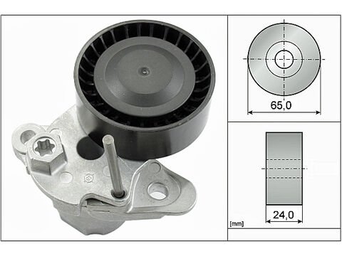 ALTERNATÖR GERGİ RULMANI GOLF7-PASSAT-JETTA-A3-TIGUAN-POLO-SCIROCCO 14>1.0-1.2-1.4 TSI - OEM 04E145299L,04E145299N,04E145299P,05C145299