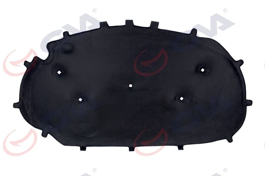 MOTOR KAPUT KEÇESİ KLİPSLİ 1.Kalite-GOLF6 2009-2013