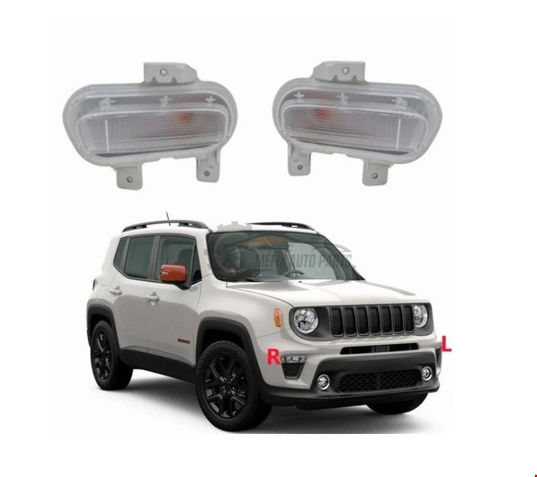 JEEP - ÖN TAMPON SİNYALİ SOL (TEK DUY) RENEGADE 2019- - 52177775 / 68439336AA / 52088659