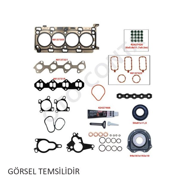 ÜST TAKIM CONTA SKT KEÇELİ S.K.C SİZ BHPA-HCPA-RWPA FORD CONNECT 1.8TDI-TDCI