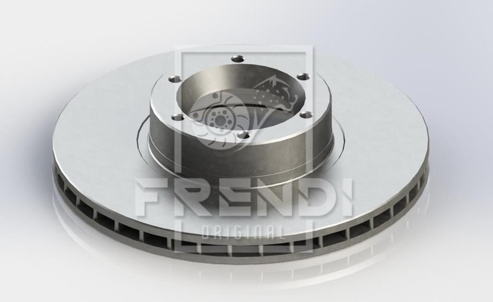 ÖN FREN AYNASI RENAULT MASTER II 98>06 OPEL MOVANO A 98>06 280x24 HAVALI 6 DELİK  7700302128-4500098