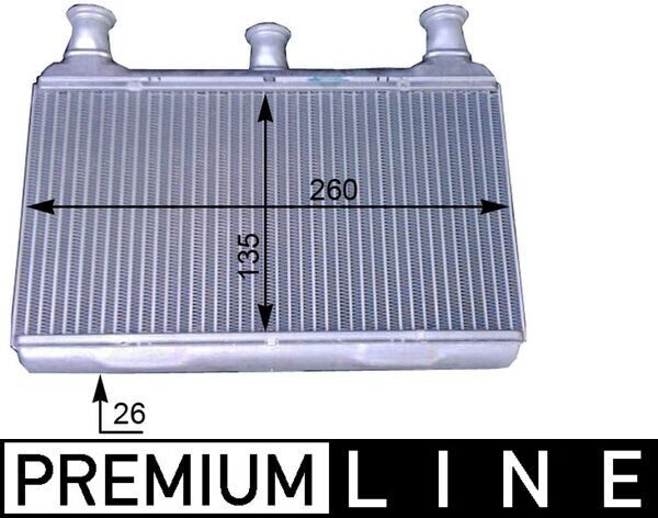 KALORIFER RADYATORU PREMIUM LINE BMW E60 E63 E64