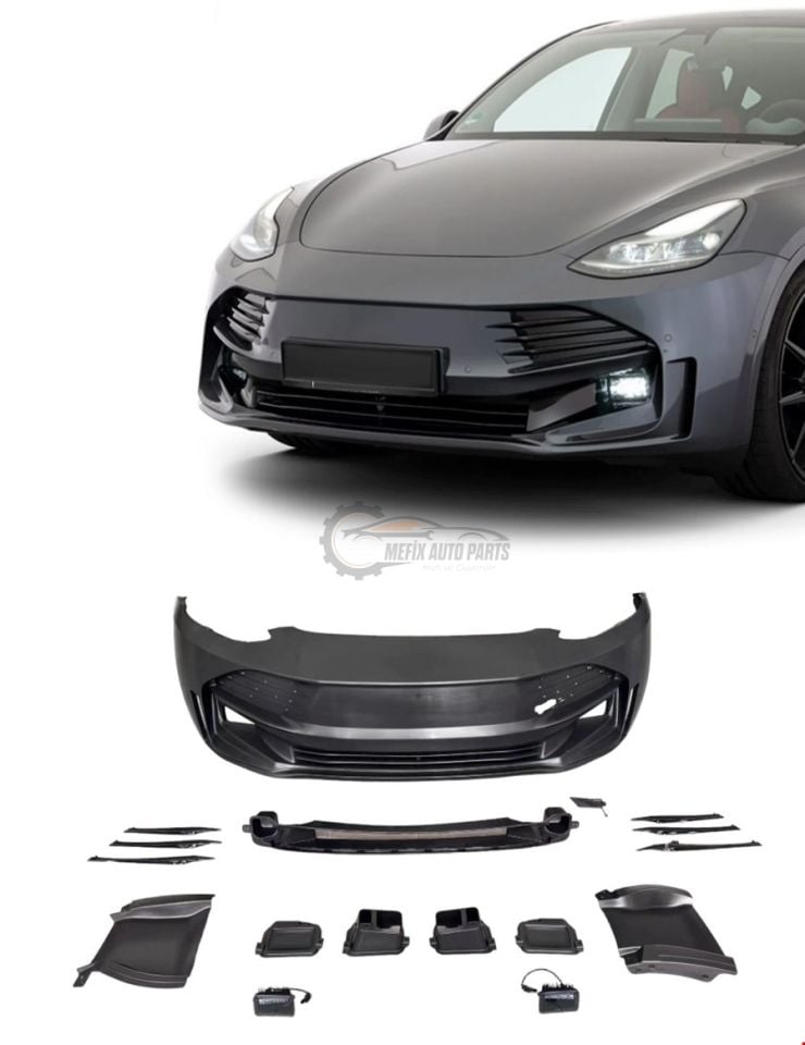 TESLA - ÖN TAMPON SETİ ( STR MODEL ) MODEL Y 2021- - 