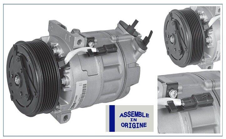 KLİMA KOMPRESÖRÜ SIFIR ÜRÜN RENAULT MEGANE III 09> SCENIC III 09> 1.4TCe 2.0DCİ 09 MERCEDES VİTO 12V 7KANAL 115MM