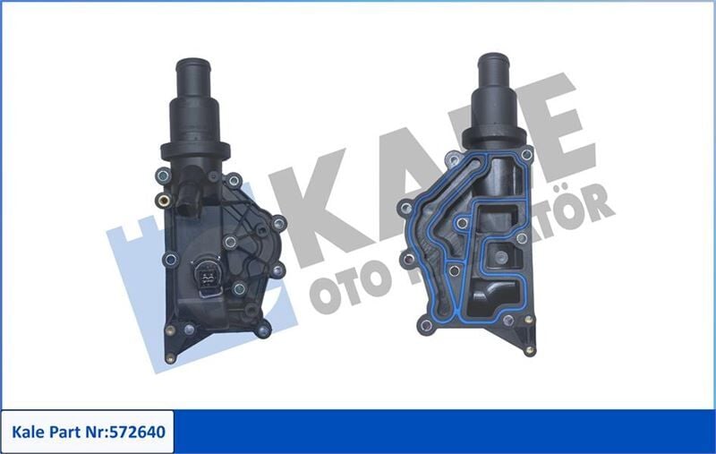 KOMPLE TERMOSTAT-PLASTİK GÖVDELİ 89 C RENAULT CLIO-GRAND SCENIC-MEGANE-MODUS-GRAND MODUS-SCENIC TWINGO-WIND  8200158269-8200561434
