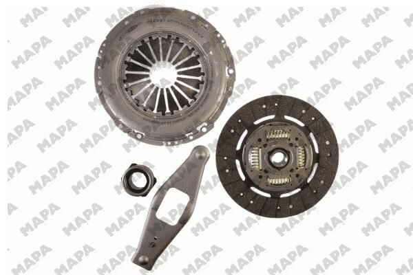 DEBRİYAJ SETİ BASKI DİSK DOBLO 10>LINEA 08>GRANDE PUNTO 06>PUNTO EVO 08>COMBO D 1.3MTJ Euro5 A13FD  71749874-71741308-71753318