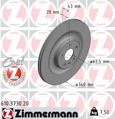ARKA FREN AYNASI VOLVO XC90 II 256 D5 AWD 2014 >2020 > XC40 2020 > ÇAP 340MM 18 JANT  31400779-31687441