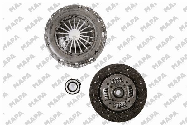 DEBRİYAJ SETİ ELANTRA 1.6 01-06 RULMAN FARKLI İÇE DÖNÜK  4130022710-4110022750-4142123010