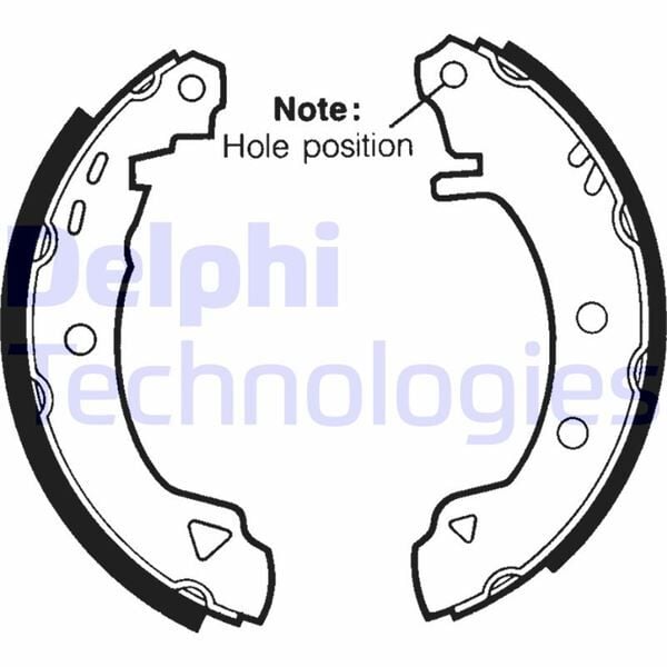 FREN PABUCU ARKA CITROEN AX / RENAULT 19. EXPRESS. EXTRA. RAPİD 85>11/98