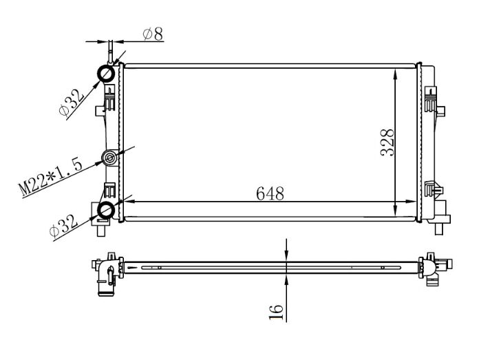 DIS DIKIZ AYNA CAMI SOL KÜÇÜK TRANSIT V363 14 >