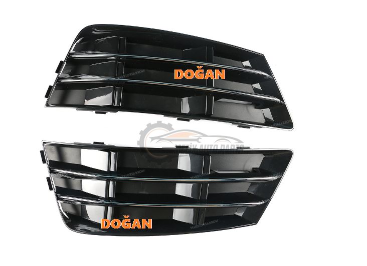 AUDİ - ÖN TAMPON IZGARASI ( KROMLU ) SAĞ A4 2017- - 8W0807682 RN4