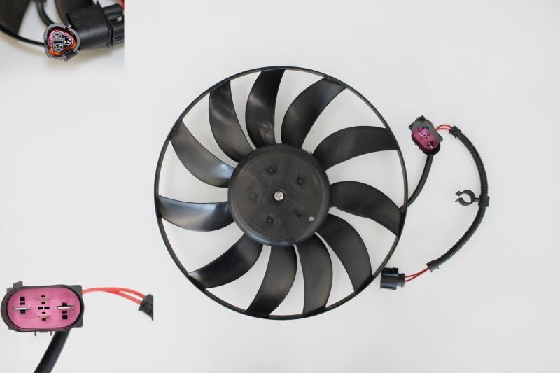 FAN MOTORU GOLF V JETTA PASSAT CADDY LEON A3 (REZİSTANSLI ve KABLOLU)
