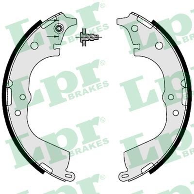 ARKA KAMPANA PABUÇ BALATA TOYOTA HIACE 2.4L LH112 LH114 89-04 270x57