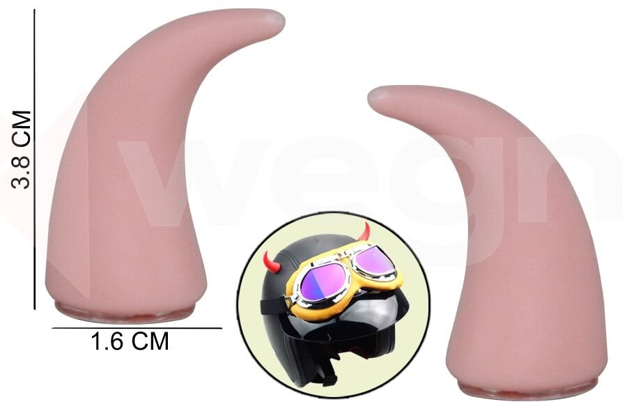 DİREKSİYON VE KASK ÜSTÜNE TAKILAN BOYNUZ APARATI PEMBE