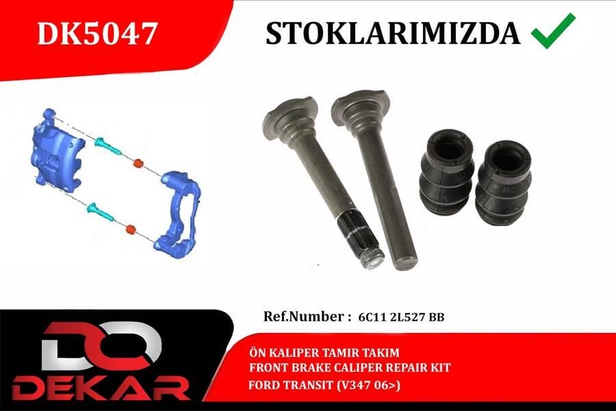 ÖN KALİPER TAMİR TAKIM TRANSİT V347 06>  6C11.2L-527.BB